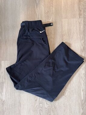 Nike ACG UV Black Hiking Pants with White Swoosh